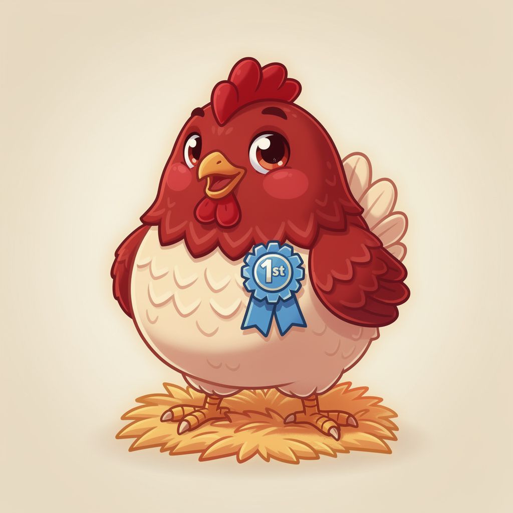 farmnation collectible prize-hen-biscuit